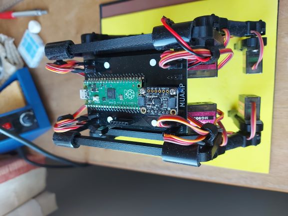 Muamp - Circuit Python Robot Dog - development
